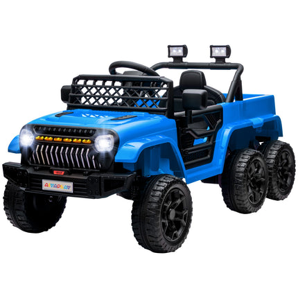 Kinder 12V Elektro-Geländewagen mit Fernbedienung und LED-Licht