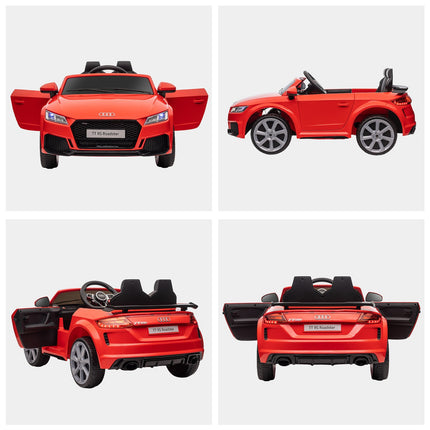 Electric car for children with remote control, MP3, 3-6 years, Red