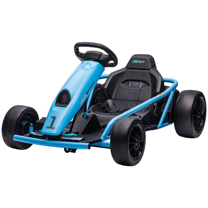 Elektro-Gokart für Kinder 24V mit Musik & Sicherheitsgurt