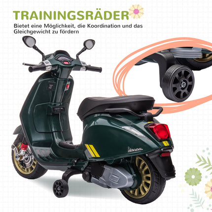 Electric motorcycle for children with MP3, LED, 3-6 years