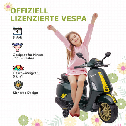 Electric motorcycle for children with MP3, LED, 3-6 years