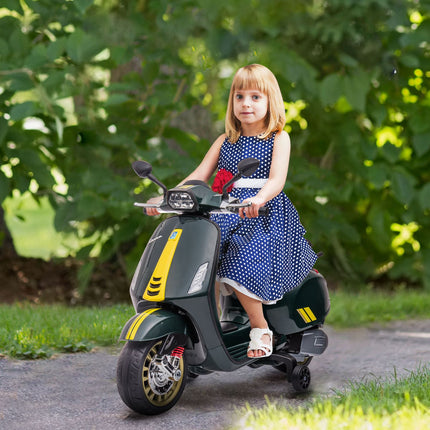 Electric motorcycle for children with MP3, LED, 3-6 years