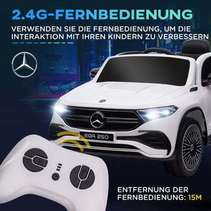 Elektroauto für Kinder mit Fernbedienung, MP3 und Lichtern, 3-8 Jahre