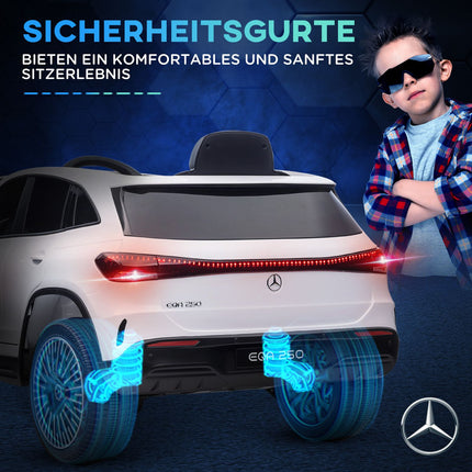Elektroauto für Kinder mit Fernbedienung, MP3 und Lichtern, 3-8 Jahre