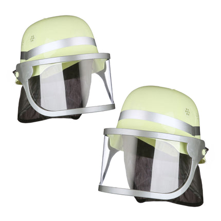 Kinder Feuerwehrhelm im 2er Set