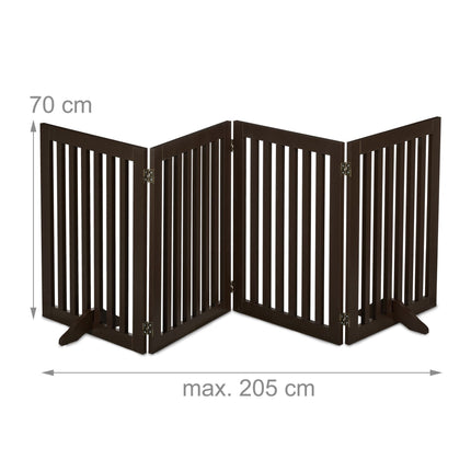 Children's gate wooden 70 cm