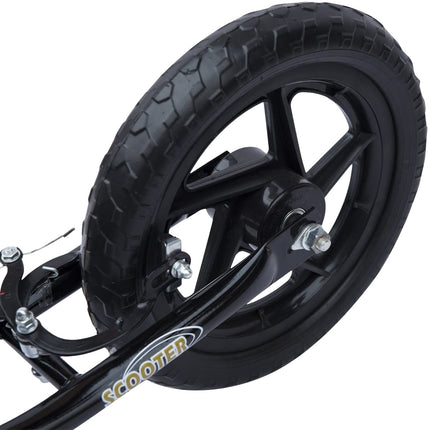 Kinderroller, 12"-Stahlrahmen, hintere Bremse