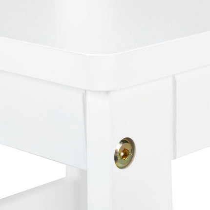Ensemble de sièges pour enfants blanc avec 2 chaises