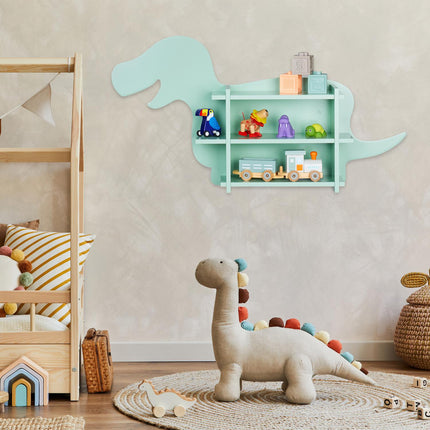 Kinderregal Dino für die Wand