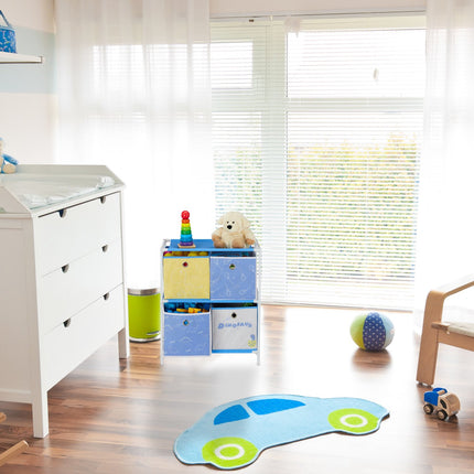 Kinderregal Dino mit Schubladen