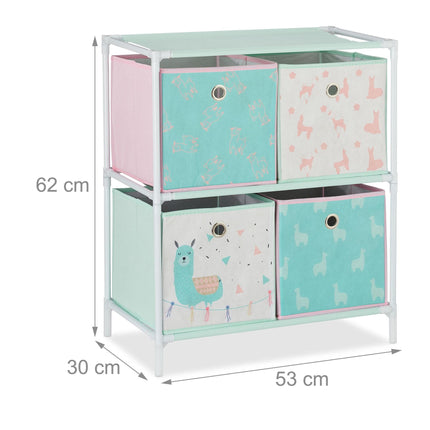 Children's shelf Lama with drawers