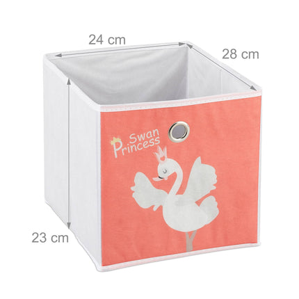 Kinderregal Schwan mit Schubladen