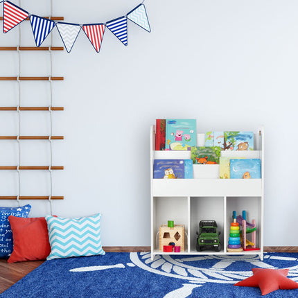Kinderregal für Bücher und Spielzeug