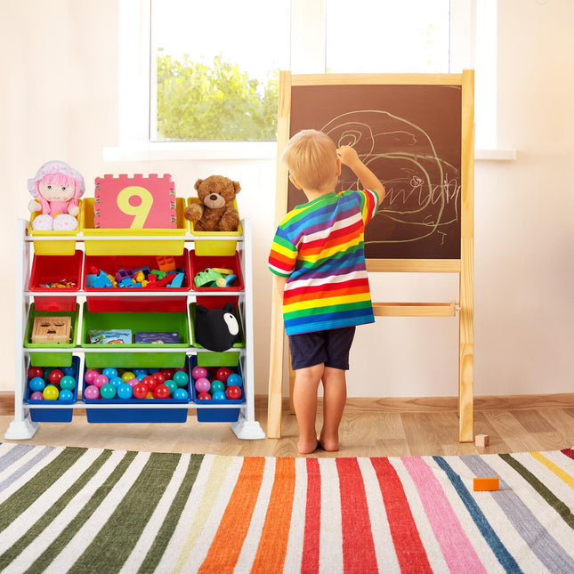 Kinderregal weiß mit Schubladen
