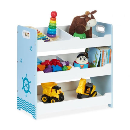 Étagère pour enfants à 5 compartiments