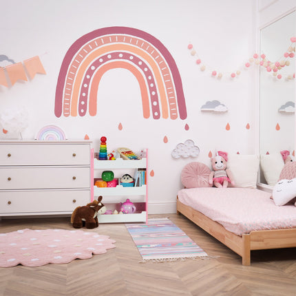 Étagère pour enfants à 5 compartiments