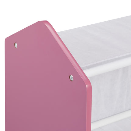 Children's shelf with 6 storage drawers