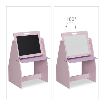 Étagère pour enfants avec tableau noir