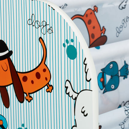 Étagère pour enfants avec motif chien