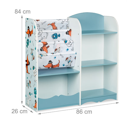 Étagère pour enfants avec motif chien