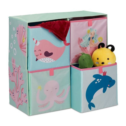 Children's shelf with drawers
