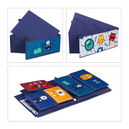 Étagère pour enfants avec tiroirs Monster