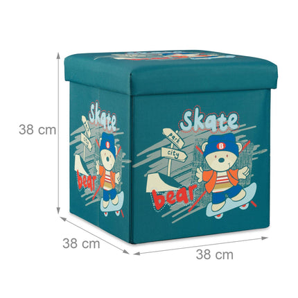 Kinderhocker mit Stauraum