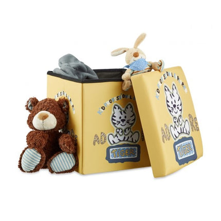 Children's stool with storage space