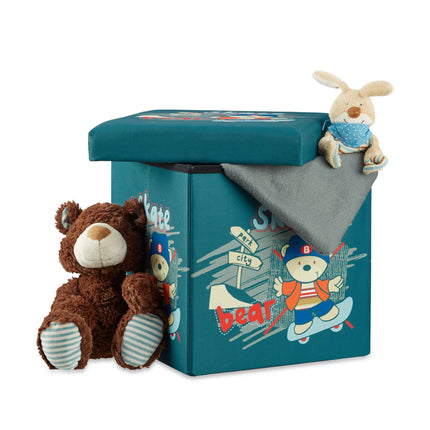 Kinderhocker mit Stauraum