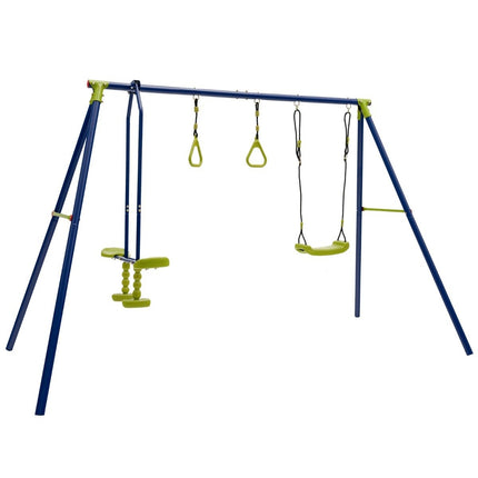Kinderschaukel 3-in-1 Metallschaukelgestell 278 x 142 x 177 cm