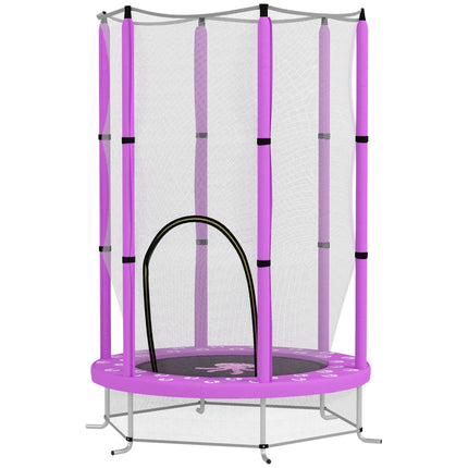 Kindertrampolin mit Sicherheitsnetz, Ø140 cm