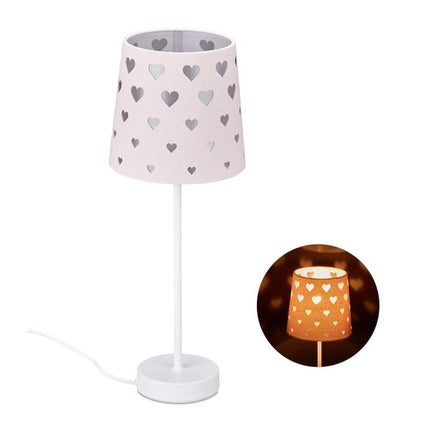 Children with hearts night lamp