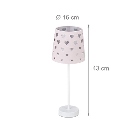 Children with hearts night lamp