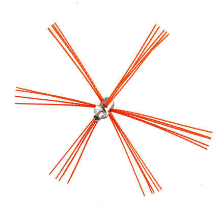 Chimney Sweep Kit, 7m Extendable Rod, 90 Bend Brush