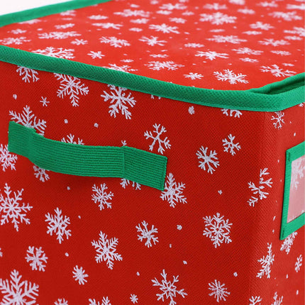 Weihnachtskugel-Aufbewahrungsbox, fasst 128, verstellbare Teiler