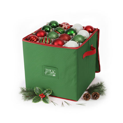 Weihnachtskugel-Aufbewahrungsbox, fasst 64 Ornamente
