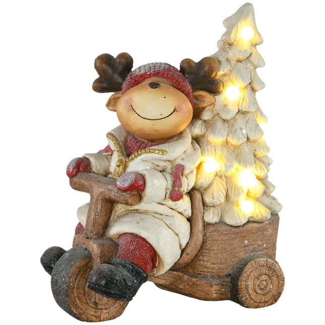 Pure Christmas decoration with LED lights, 44cm