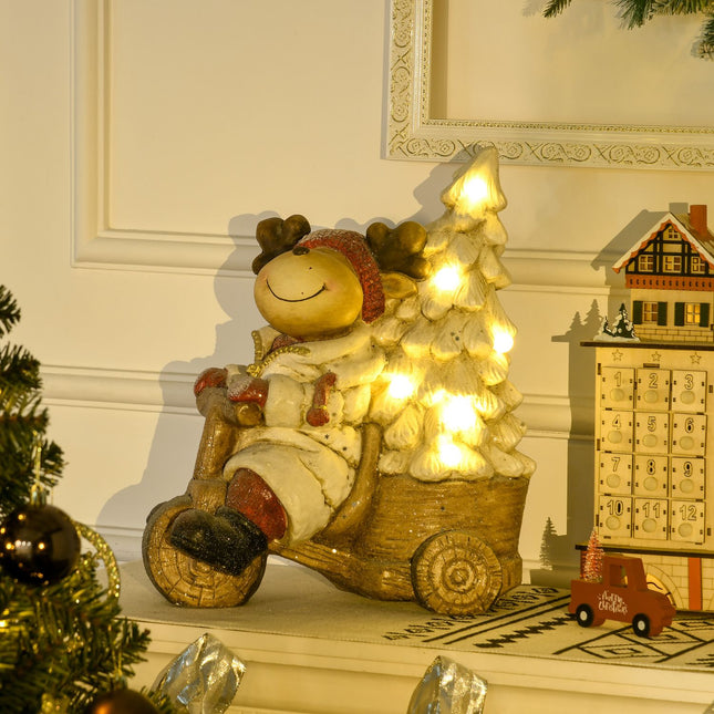 Pure Christmas decoration with LED lights, 44cm