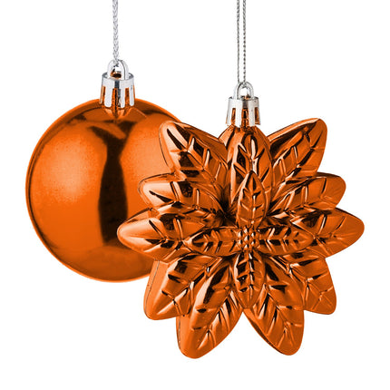 Christmas Ornaments Set, 100 Pieces, 10 Designs
