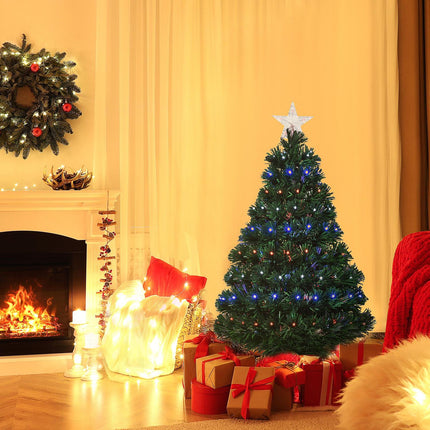 Christmas tree, green, 48cm x 90cm, 90 LED lights