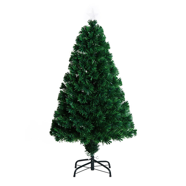 Optický vánoční stromek s LED světly, 120 cm