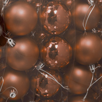 Christmas Tree Baubles Set, 100 Matte & Glossy