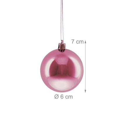 Christmas Tree Baubles Set, 100 Shiny Ornaments