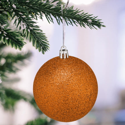 Christmas Tree Baubles Set, 110 Plastic Ornaments