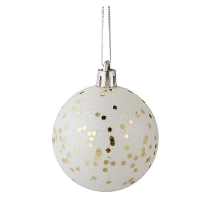 Christmas Tree Baubles Set - 30 Pieces, 6 Designs