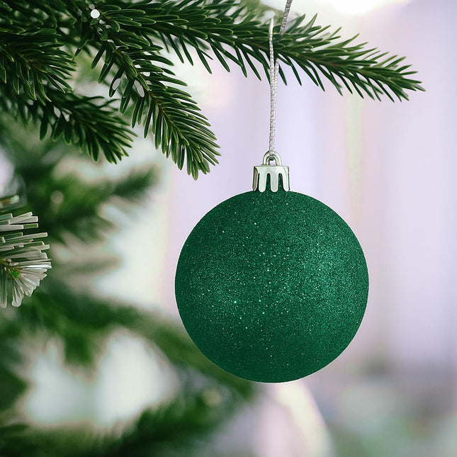 Weihnachtskugel-Set, 30 Deko-Kugeln aus Kunststoff