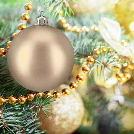 Christbaumkugel-Set, 3 Designs, 50 Stück