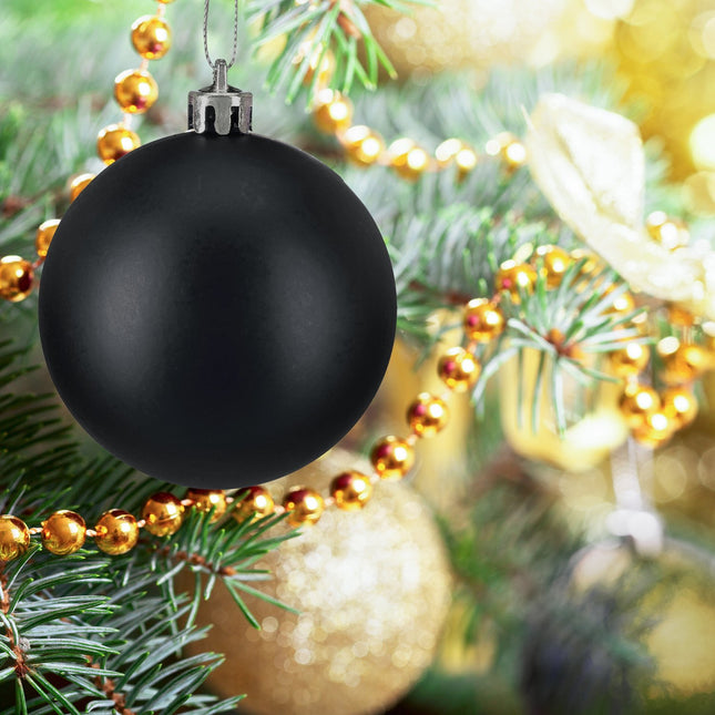 Weihnachtsbaumkugeln Set, 3 Designs, matt & glänzend