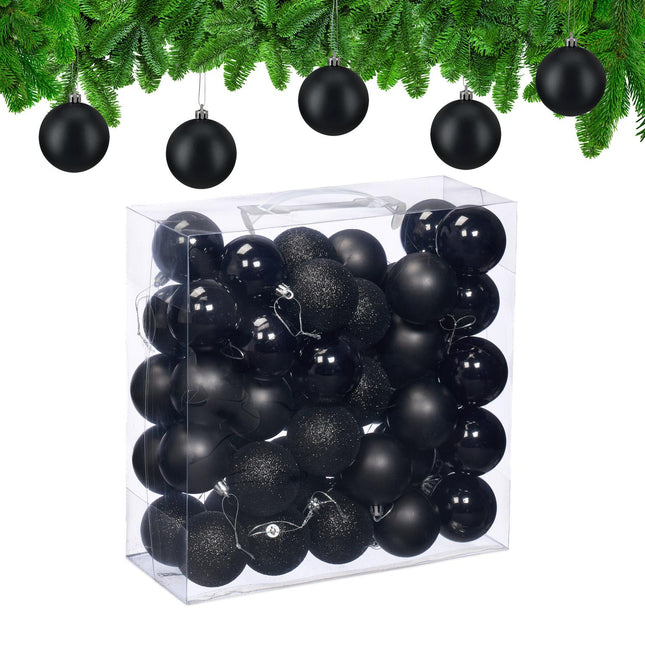 Weihnachtsbaumkugeln Set, 3 Designs, matt & glänzend