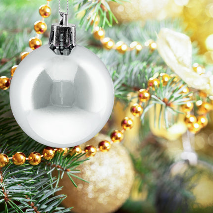 Christmas Tree Baubles Set, 50 Shiny Ornaments